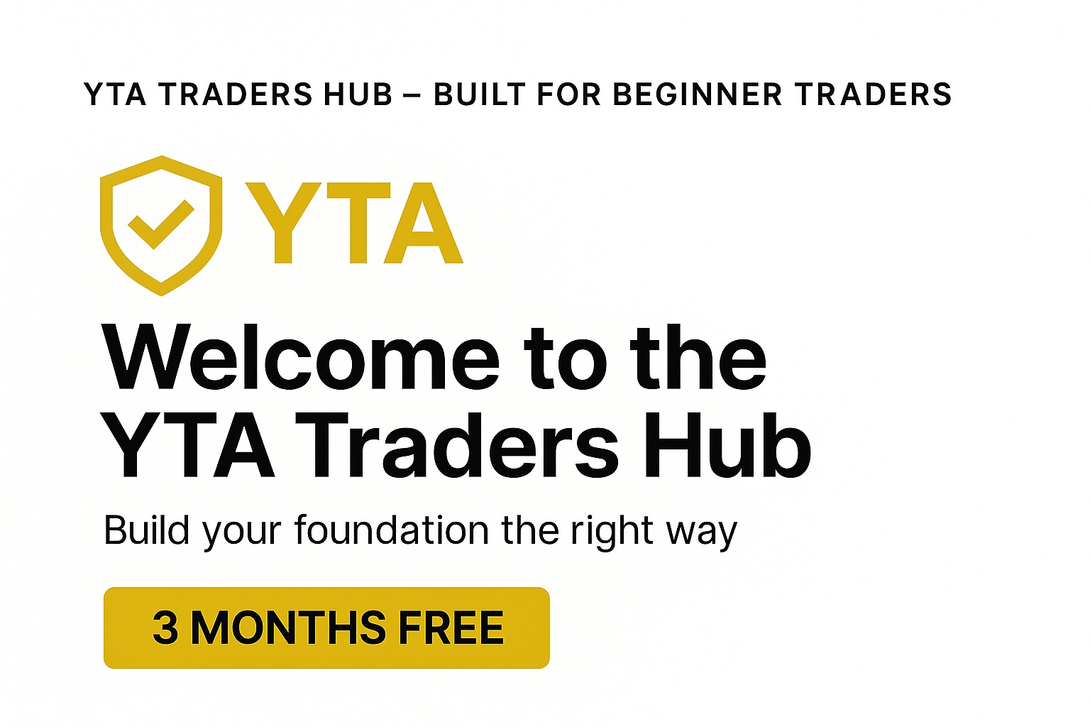 YTA Traders Hub 3 Months Free